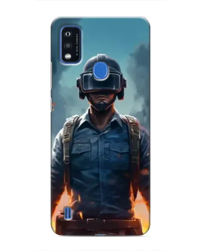 Чехол для ZTE Blade A51 с картинкой «PUBG — реалистичный герой» Чехол для ZTE Blade A51 с картинкой «PUBG — реалистичный герой»