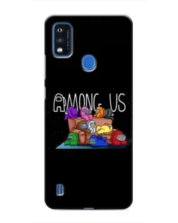 Чохол для ZTE Blade A51 з картинкою «Логотип Among Us» Чохол для ZTE Blade A51 з картинкою «Логотип Among Us»