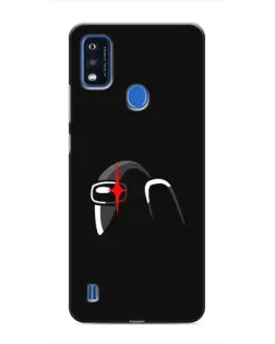 Чехол для ZTE Blade A51 с картинкой «Among Us шлем»