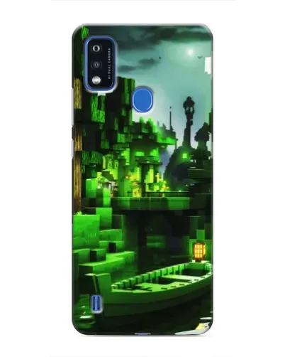 Чехол для ZTE Blade A51 с картинкой «Minecraft лесной пейзаж» Чехол для ZTE Blade A51 с картинкой «Minecraft лесной пейзаж»