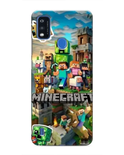 Чехол для ZTE Blade A51 с картинкой «Замок Minecraft» Чехол для ZTE Blade A51 с картинкой «Замок Minecraft»