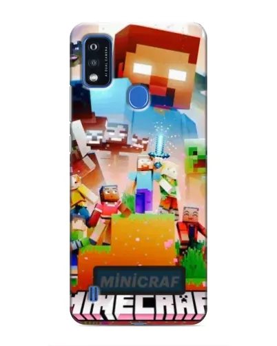 Чехол для ZTE Blade A51 с картинкой «Minecraft герои игры» Чехол для ZTE Blade A51 с картинкой «Minecraft герои игры»