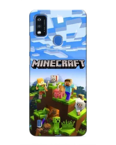 Чехол для ZTE Blade A51 с картинкой «Minecraft классический мир» Чехол для ZTE Blade A51 с картинкой «Minecraft классический мир»