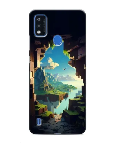 Чехол для ZTE Blade A51 с картинкой «Вид из пещеры» Чехол для ZTE Blade A51 с картинкой «Вид из пещеры»