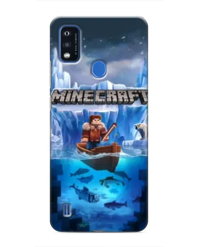 Чехол для ZTE Blade A51 с картинкой «Minecraft ледяной мир» Чехол для ZTE Blade A51 с картинкой «Minecraft ледяной мир»