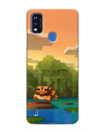Чехол для ZTE Blade A51 с картинкой «Майнкрафт закат солнца» Чехол для ZTE Blade A51 с картинкой «Майнкрафт закат солнца»