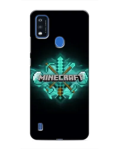 Чехол для ZTE Blade A51 с картинкой «Minecraft Diamond лого» Чехол для ZTE Blade A51 с картинкой «Minecraft Diamond лого»