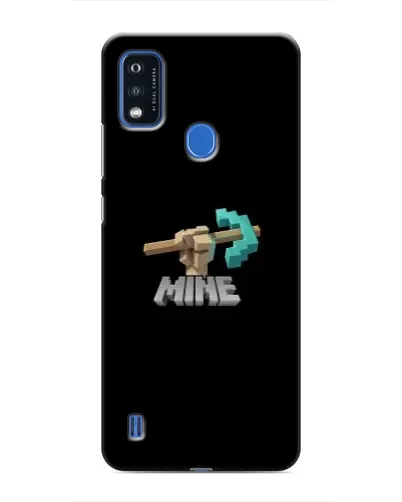 Чехол для ZTE Blade A51 с картинкой «Алмазная кирка» Чехол для ZTE Blade A51 с картинкой «Алмазная кирка»