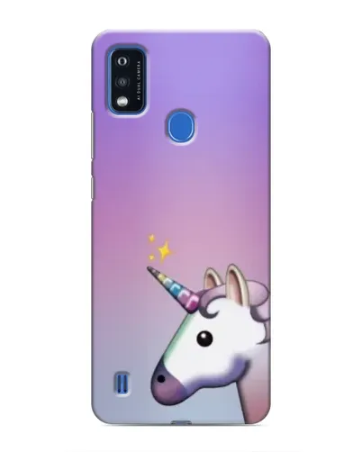 Чехол для ZTE Blade A51 с картинкой «Единорог градиент»