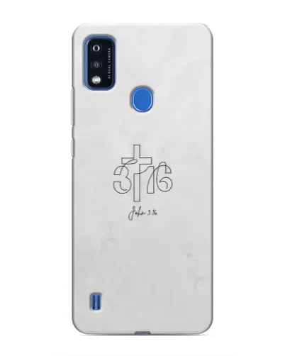 Чехол для ZTE Blade A51 с картинкой «Иоанна 3:16 Крест» Чехол для ZTE Blade A51 с картинкой «Иоанна 3:16 Крест»