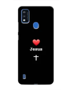 Чохол для ZTE Blade A51 з картинкою «Серце - Jesus» Чохол для ZTE Blade A51 з картинкою «Серце - Jesus»