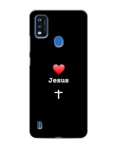 Чехол для ZTE Blade A51 с картинкой «Сердце - Jesus» Чехол для ZTE Blade A51 с картинкой «Сердце - Jesus»