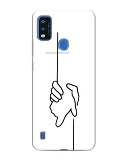 Чохол для ZTE Blade A51 з картинкою «Рука тримає» Чохол для ZTE Blade A51 з картинкою «Рука тримає»
