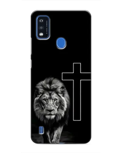 Чехол для ZTE Blade A51 с картинкой «Лев и Крест» Чехол для ZTE Blade A51 с картинкой «Лев и Крест»