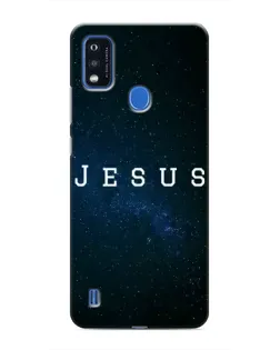 Чехол для ZTE Blade A51 с картинкой «Звездное небо Jesus»