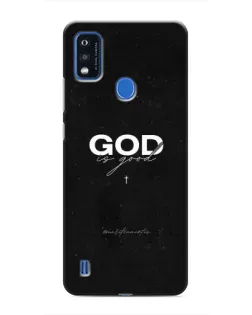 Чехол для ZTE Blade A51 с картинкой «GOD — Бог над всем»