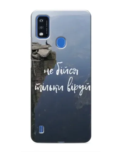 Чехол для ZTE Blade A51 с картинкой «Вера над пропастью» Чехол для ZTE Blade A51 с картинкой «Вера над пропастью»