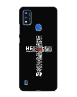 Чехол для ZTE Blade A51 с картинкой «Текстовый крест» Чехол для ZTE Blade A51 с картинкой «Текстовый крест»