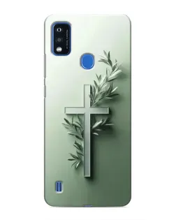 Чехол для ZTE Blade A51 с картинкой «Оливковая ветвь» Чехол для ZTE Blade A51 с картинкой «Оливковая ветвь»