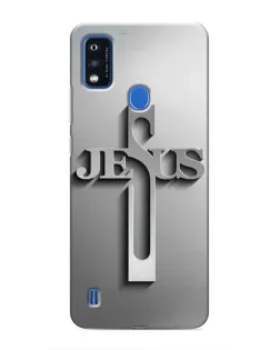 Чехол для ZTE Blade A51 с картинкой «Металлический крест Jesus» Чехол для ZTE Blade A51 с картинкой «Металлический крест Jesus»