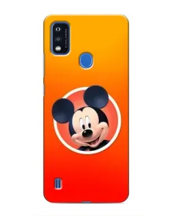 Чехол для ZTE Blade A51 с картинкой «Mickey в круге»