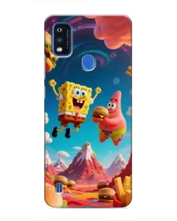 Чехол для ZTE Blade A51 с картинкой «Космический фастфуд» Чехол для ZTE Blade A51 с картинкой «Космический фастфуд»