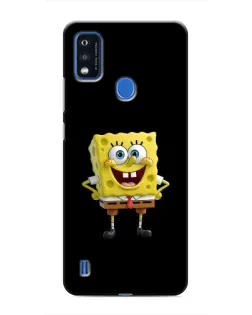 Чехол для ZTE Blade A51 с картинкой «Классический Губка Боб»