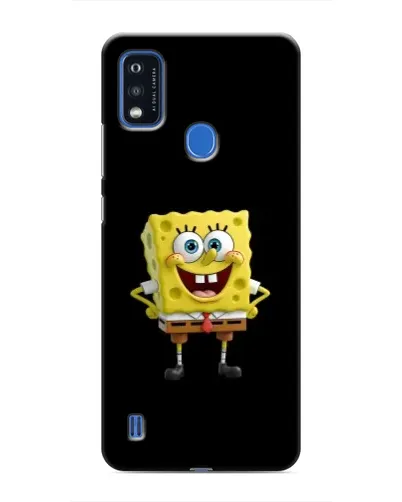 Чехол для ZTE Blade A51 с картинкой «Классический Губка Боб»