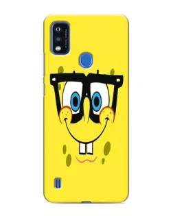 Чехол для ZTE Blade A51 с картинкой «Минималистичный Спанч Боб» Чехол для ZTE Blade A51 с картинкой «Минималистичный Спанч Боб»
