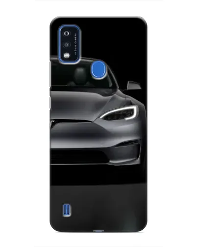 Чехол для ZTE Blade A51 с картинкой «Tesla Model S Look»
