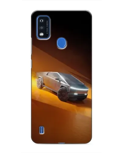 Чехол для ZTE Blade A51 с картинкой «Cybertruck в пустыне»
