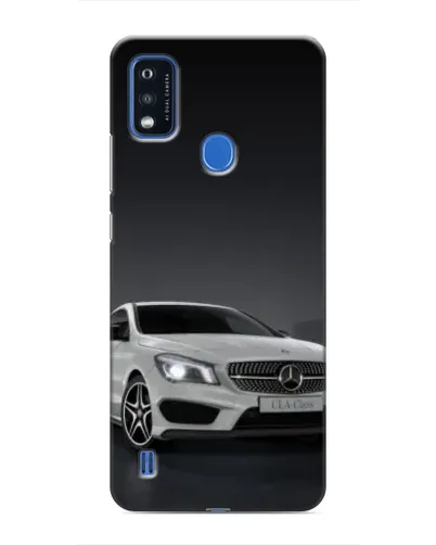 Чехол для ZTE Blade A51 с картинкой «Mercedes AMG GT Silver»