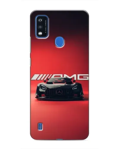 Чехол для ZTE Blade A51 с картинкой «Mercedes AMG — красная линия»