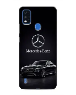 Чехол для ZTE Blade A51 с картинкой «Mercedes — решетка радиатора»