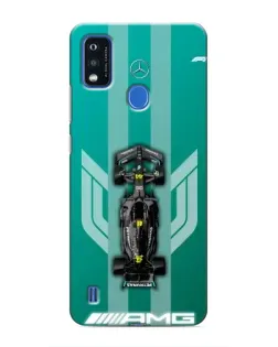 Чехол для ZTE Blade A51 с картинкой «Mercedes AMG Petronas»