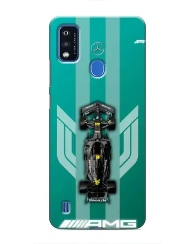 Чехол для ZTE Blade A51 с картинкой «Mercedes AMG Petronas»
