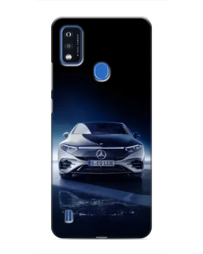 Чехол для ZTE Blade A51 с картинкой «Ночной Mercedes EQ»