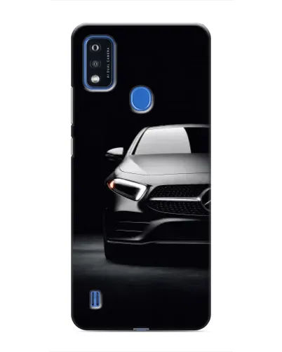 Чехол для ZTE Blade A51 с картинкой «Свет фар Mercedes»