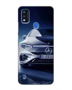 Чехол для ZTE Blade A51 с картинкой «Mercedes EQ — будущее»