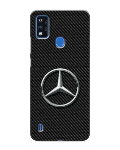 Чохол для ZTE Blade A51 з картинкою «Карбоновий Mercedes стиль» Чохол для ZTE Blade A51 з картинкою «Карбоновий Mercedes стиль»