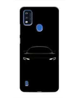 Чохол для ZTE Blade A51 з картинкою «Погляд Audi у темряві»