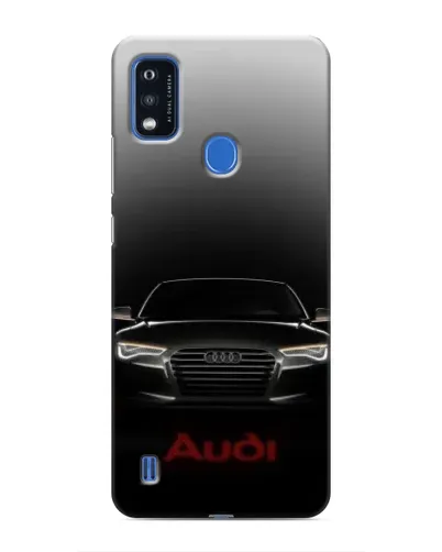Чехол для ZTE Blade A51 с картинкой «Audi — градиентный контур» Чехол для ZTE Blade A51 с картинкой «Audi — градиентный контур»