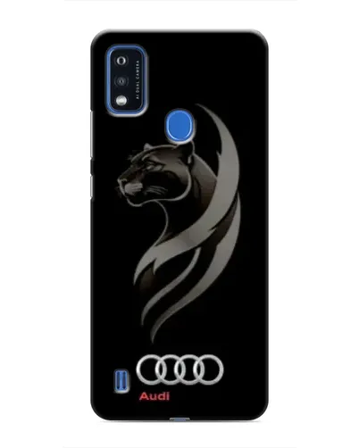 Чехол для ZTE Blade A51 с картинкой «Графика — пантера и Audi» Чехол для ZTE Blade A51 с картинкой «Графика — пантера и Audi»