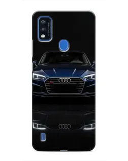 Чохол для ZTE Blade A51 з картинкою «Audi — нічне відображення»
