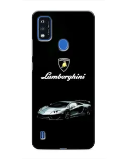 Чохол для ZTE Blade A51 з картинкою «Логотип Lamborghini класика»