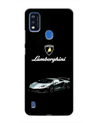 Чехол для ZTE Blade A51 с картинкой «Логотип Lamborghini классика»