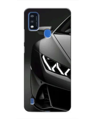 Чехол для ZTE Blade A51 с картинкой «Lamborghini фары детализация»