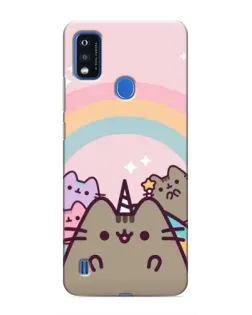 Чехол для ZTE Blade A51 с картинкой «Единорог Pusheen» Чехол для ZTE Blade A51 с картинкой «Единорог Pusheen»
