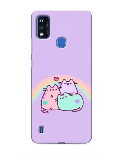 Чехол для ZTE Blade A51 с картинкой «Радужные Пушины» Чехол для ZTE Blade A51 с картинкой «Радужные Пушины»