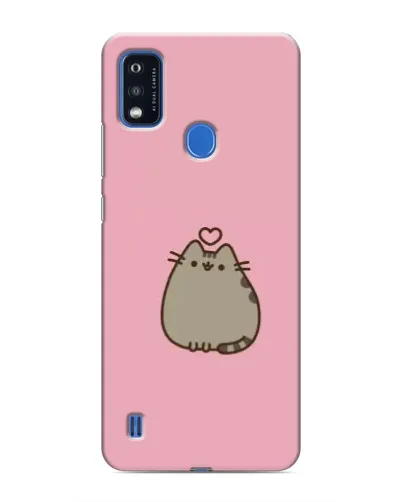 Чехол для ZTE Blade A51 с картинкой «Pusheen сердце» Чехол для ZTE Blade A51 с картинкой «Pusheen сердце»